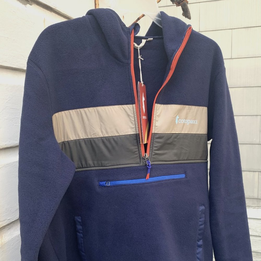 Cotopaxi Teca Fleece Hooded Half-Zip Jacket Mens M